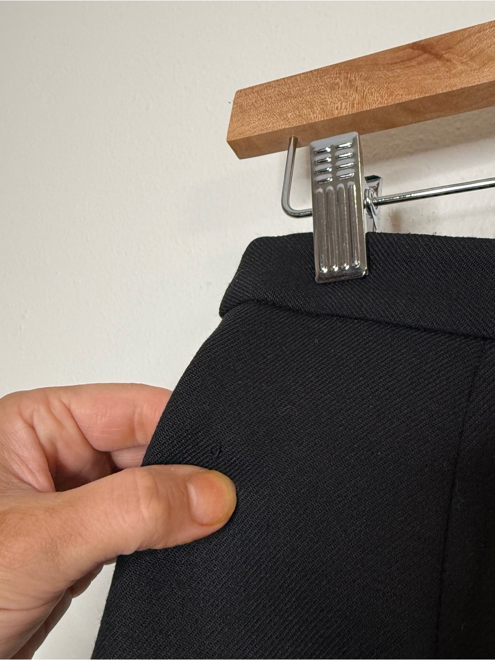 3.1 Phillip Lim Designer Wool Silk Mini Black Ruffle Tier Skirt size 4 - Picture 10 of 13